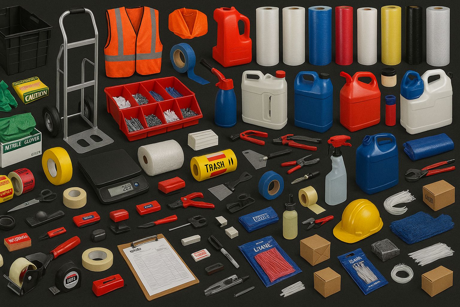 Uline-Style Industrial & Packaging Supplies